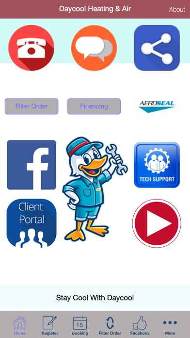 Screenshot 1 of Daycool Heating & Air App