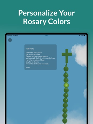 Holy Rosary: Beadly iPad screenshot