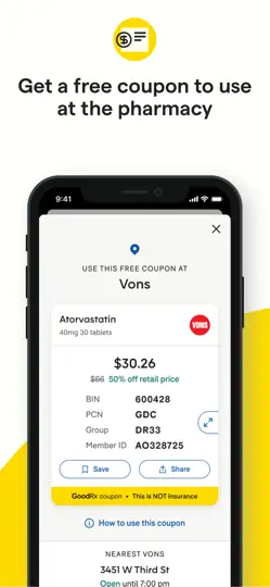 GoodRx: Prescription Savings iPhone Screenshot 4