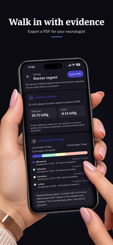MigraSync: Migraine Tracker Screenshot 9 of 10