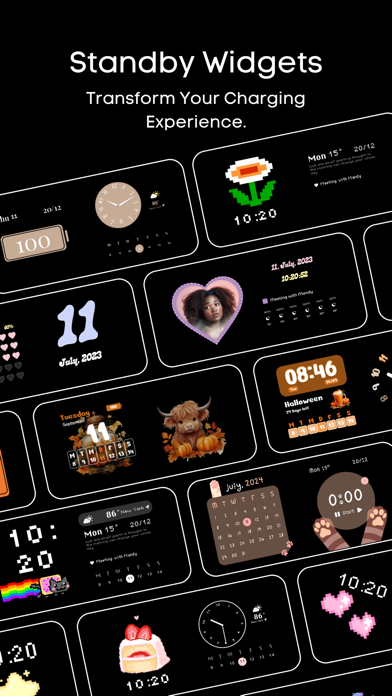 StandBy Widgets 17 Wallpapers Screenshot