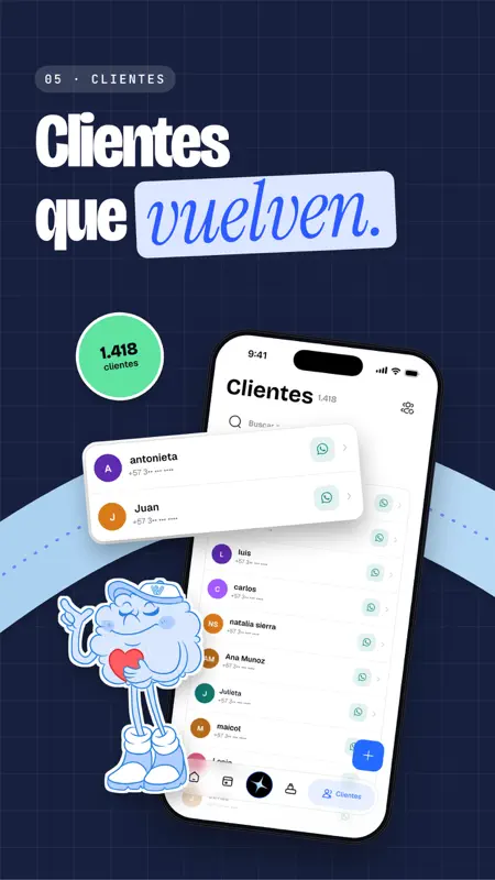 WeiBook: Agenda y gestión screenshot 5 of 6