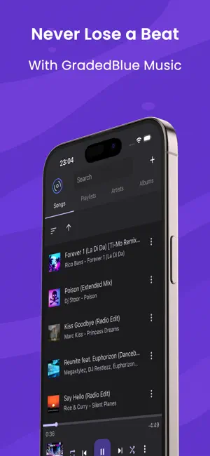 GradedBlue Music screenshot 1