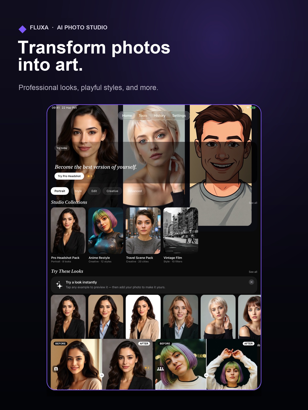 Screenshot 8 of Fluxa: AI Headshot & Avatar