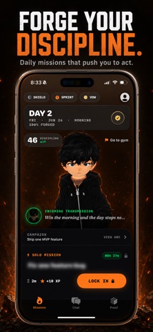 Forge: Discipline OS Screenshot 1 of 7