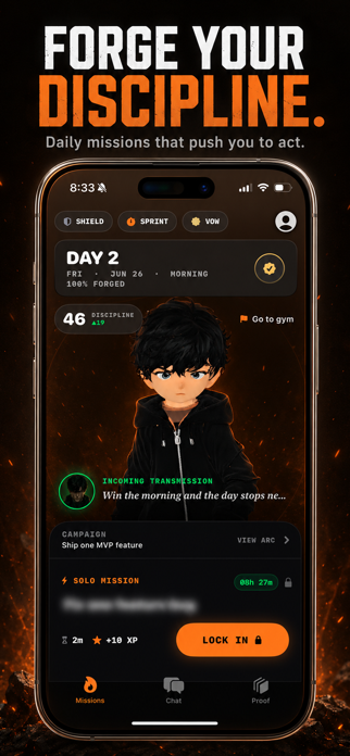 Forge: Discipline OS Screenshot 1 of 7