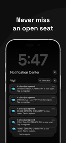 Vigil - Course Notifier screenshot