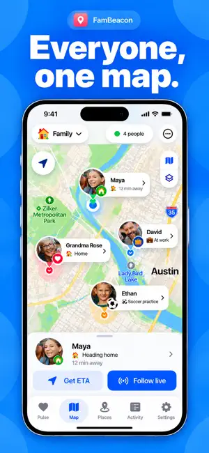FamBeacon: Family & Friends screenshot 2