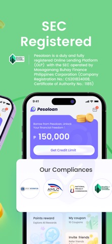Pesoloan - Quick Cash Loan iPhone screenshot 2