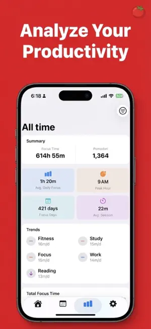 Pomodoro+ Focus Timer screenshot 3