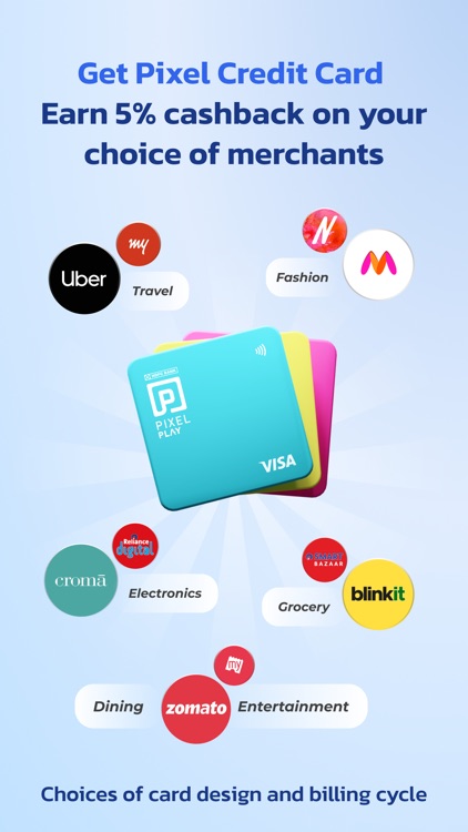 PayZapp UPI, Pixel Credit Card