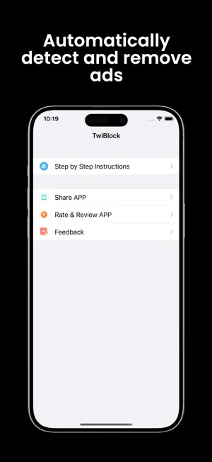 TwiBlock screenshot 2