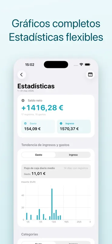 SimpleSpend: Control de gastos screenshot 4 of 8