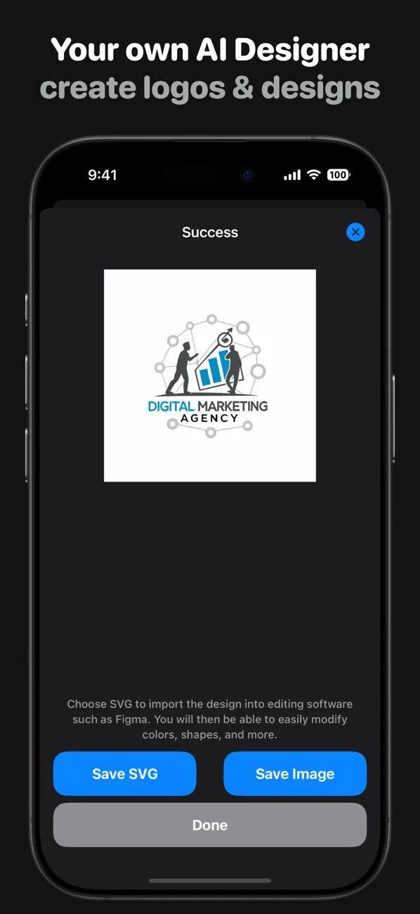 Screenshot #1 pour AI Logo Maker Business Symbols