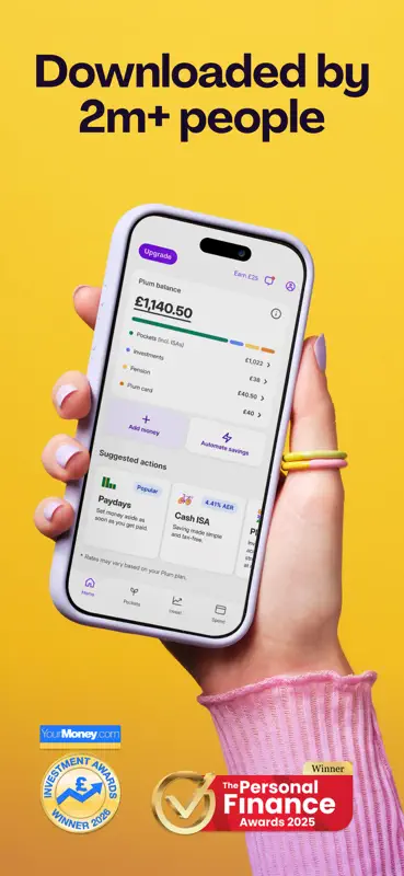 Plum: Smart Saving & Investing screenshot 8 of 8