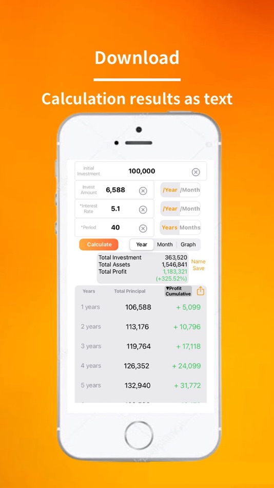 #4. Compound Interest Calculator. (iOS) 由: Syncly Applications