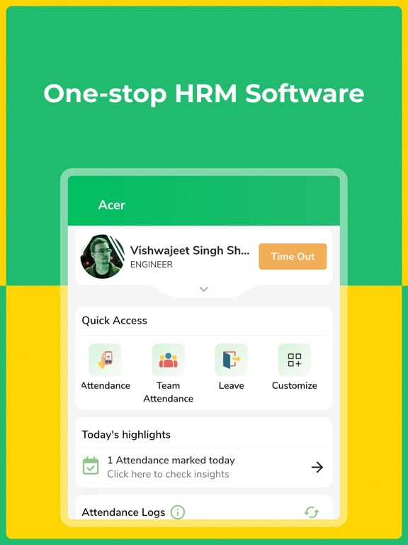 Payroll & HRMS App - ubiHRM