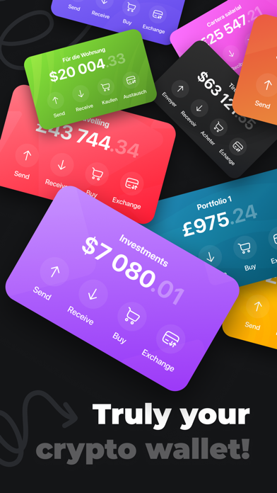 Defexa - Bitcoin Crypto Wallet Screenshot