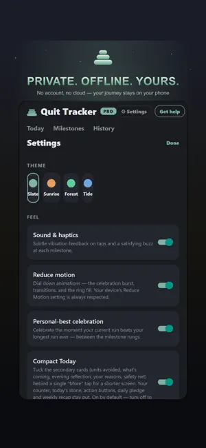 Quit Tracker: Sobriety Counter screenshot 4