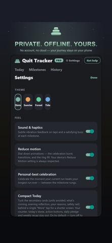 Quit Tracker: Sobriety Counter Screenshot 4 of 8
