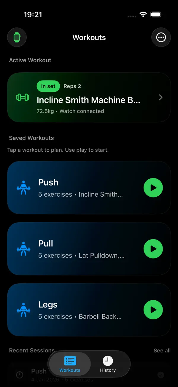 #3. RepSense (iOS) Podle: Alan Bryden