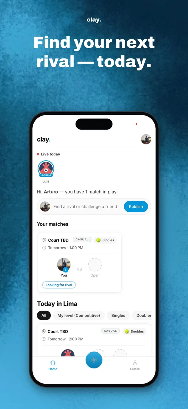 Screenshot #1 pour clay.