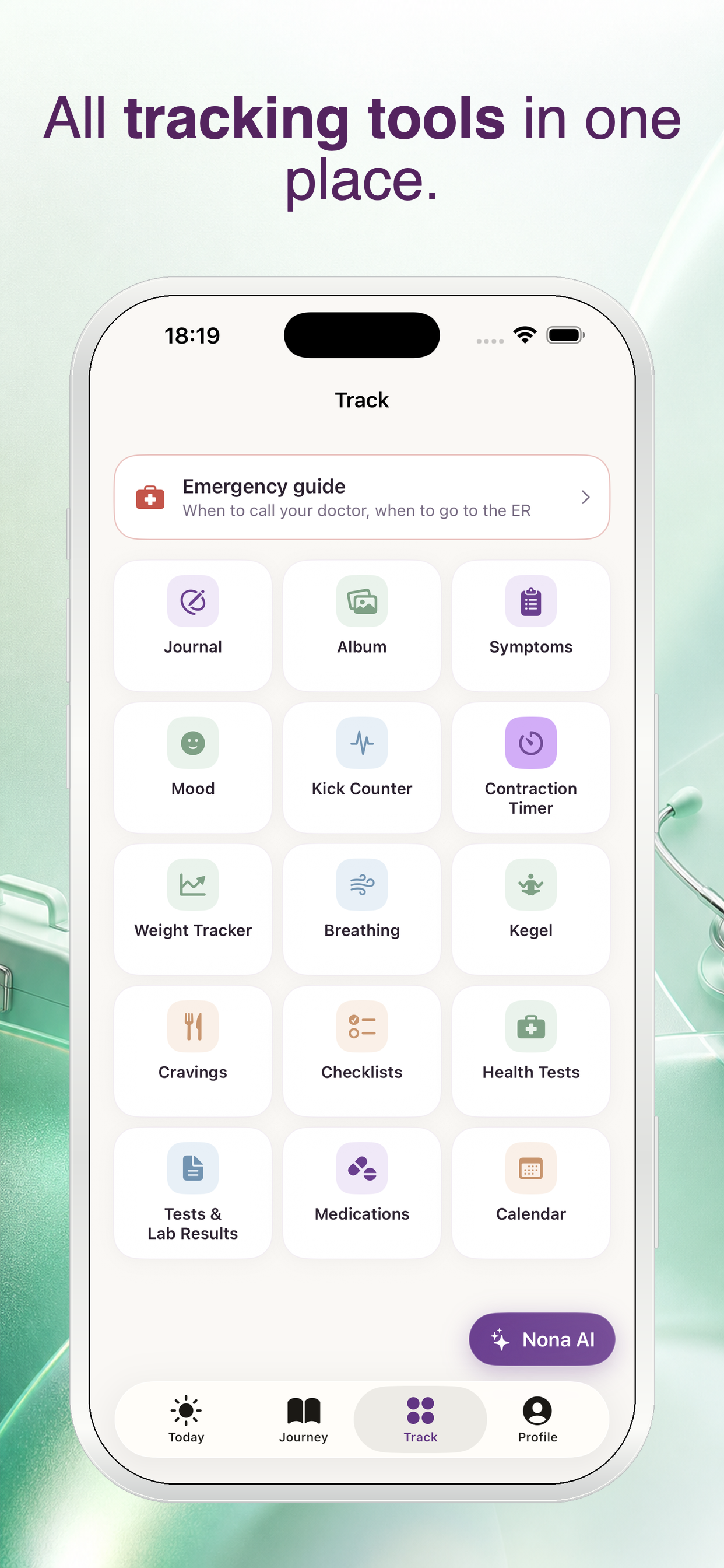 Nona: Pregnancy Tracker screenshot 5