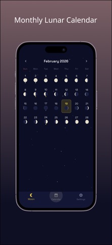 Moon Phases - MoonPhase Screenshot 3 of 4