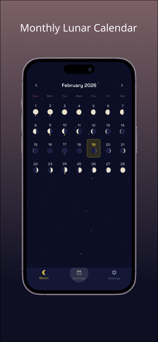Moon Phases - MoonPhase Screenshot 3 of 4