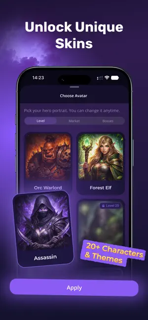 Legengo: Beyond Habit Tracker screenshot 4