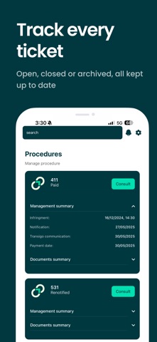 Transigo screenshot