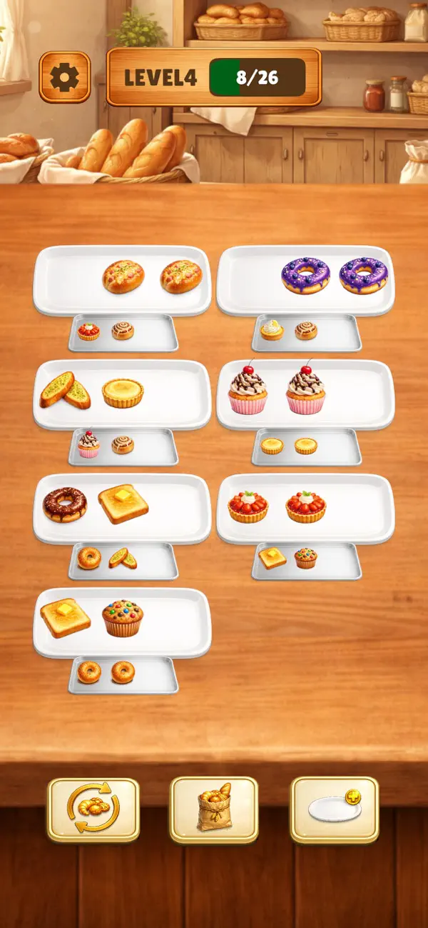 #3. SortBakery (iOS) By: DAICHI ANDO