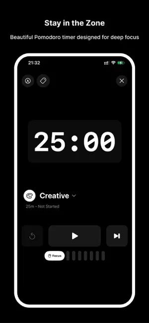 Liquid Focus - Pomodoro Timer screenshot 1