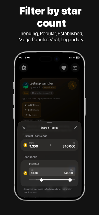 GitHubba - Discover Repos Screenshot 3 of 4