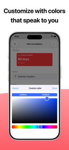 Countdown Widget & Reminders Screenshot 4 of 7