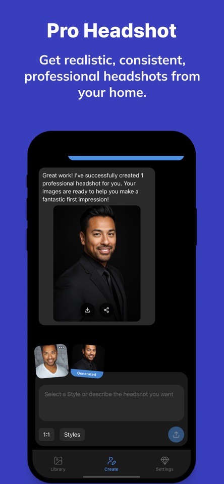AI Headshots - HeadshotsByAI screenshot 2
