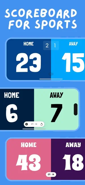 Scoreboard: Keep 2 Teams Score screenshot 1
