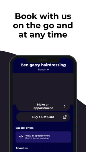 Ben Garry Hairdressing screenshot 1