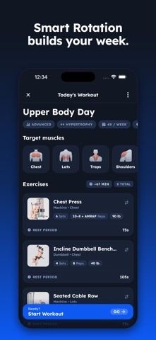 FitProject: Gym Workout Log Screenshot 2 of 9