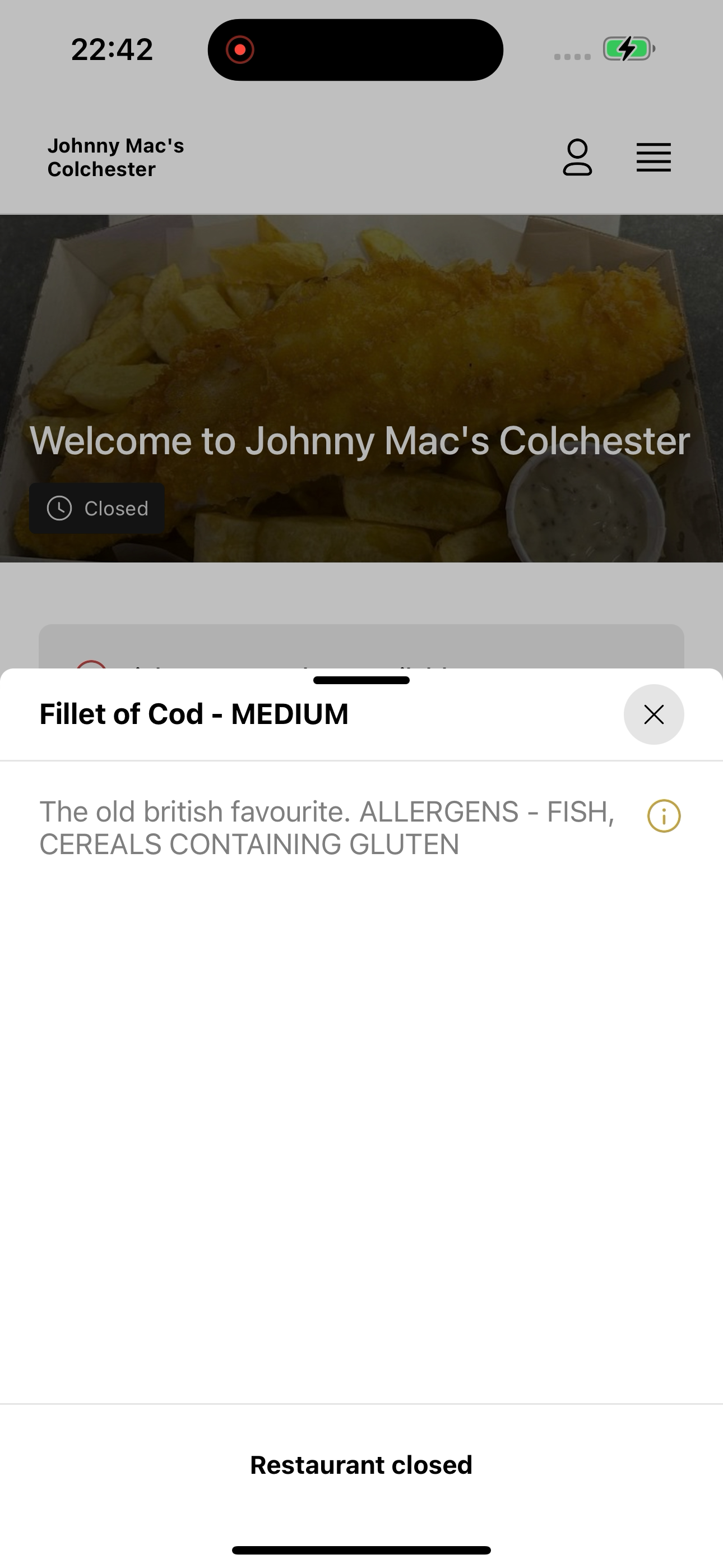 Johnny Mac's Colchester screenshot 7