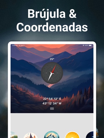 Altímetro de Viaje y Elevación iPad screenshot 3