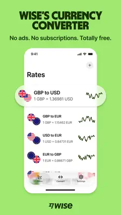 Currency Converter by Wise iPhone image 1