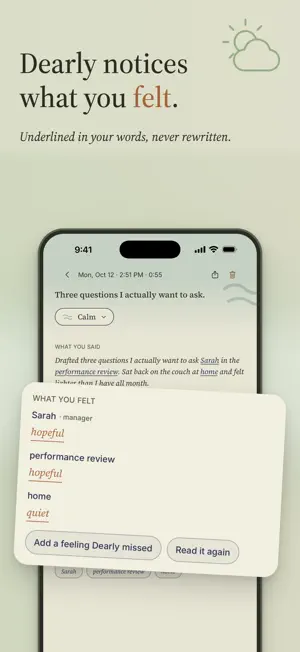 Voice Journal AI - Dearly screenshot 2