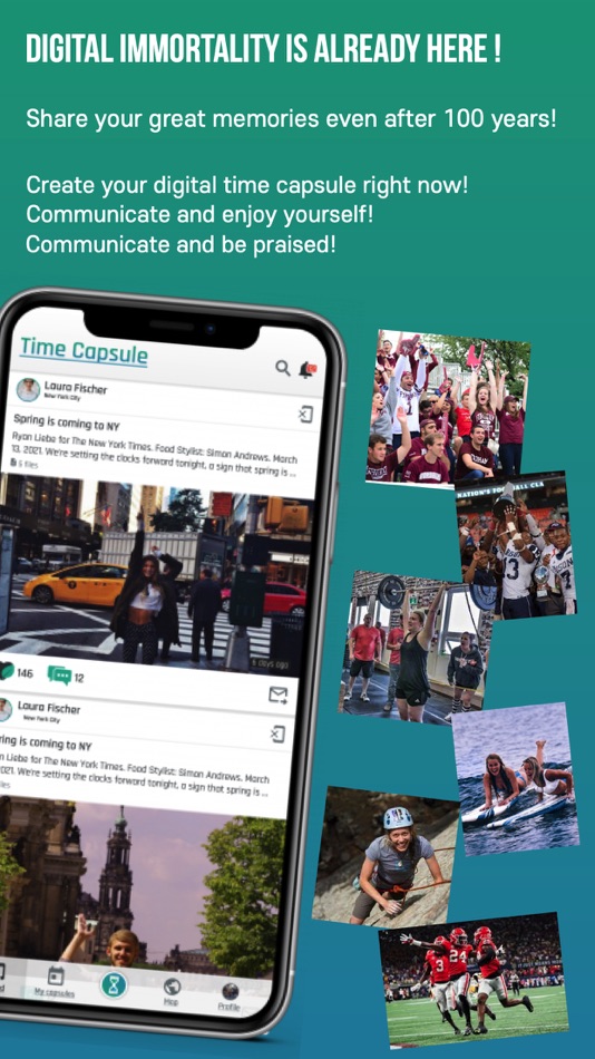 #5. Time Capsule is immortality (iOS) 由: Ivan Bezsaliy