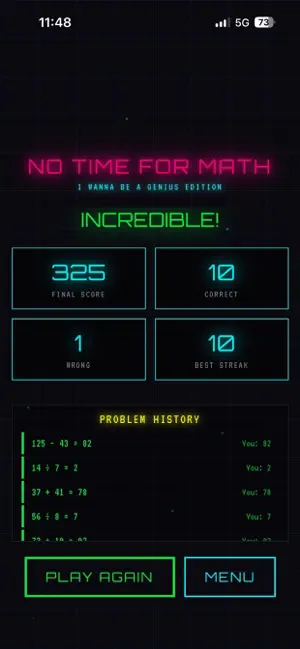No Time For Math screenshot 4