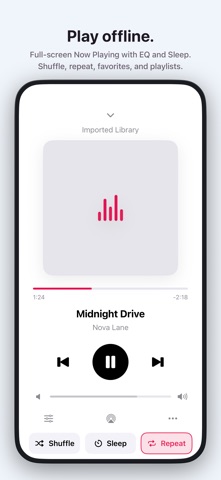 Importone Offline Music Import — скриншот 2