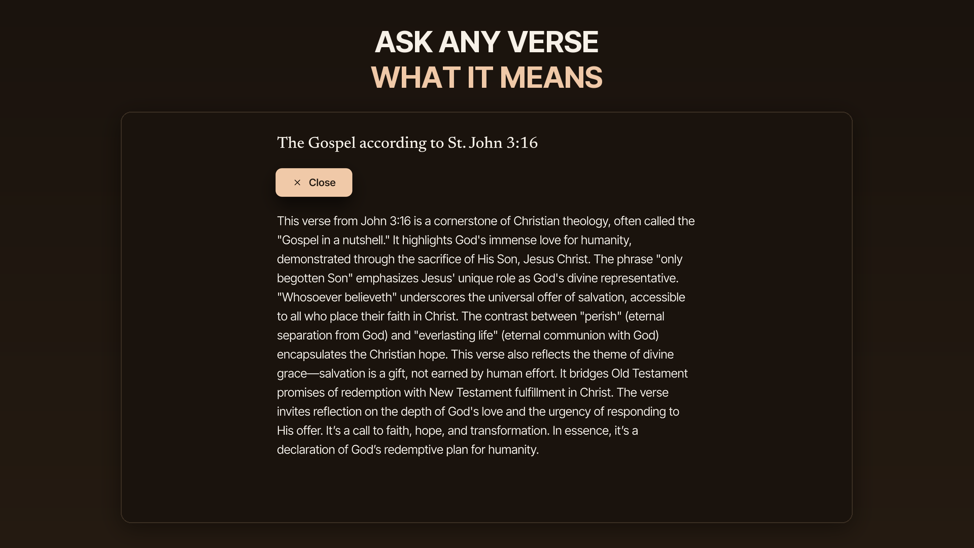 Bible Expert: AI Chat & Audio screenshot 28