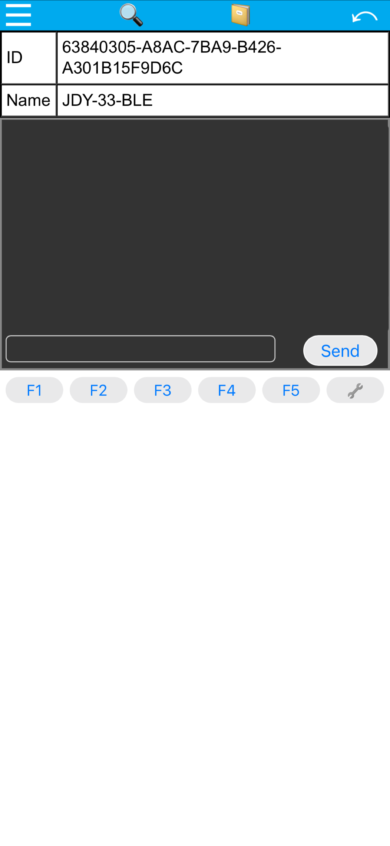 BLE tools with terminal screenshot 3