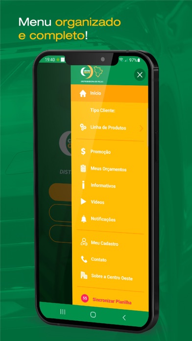 Centro Oeste Dist. de Peças Screenshot