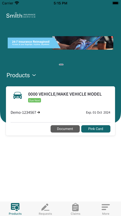 My Westland Insurance App Screenshot